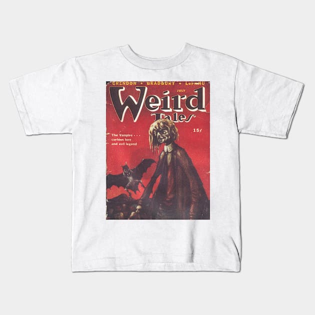 Weird Tales Kids T-Shirt by babydollchic